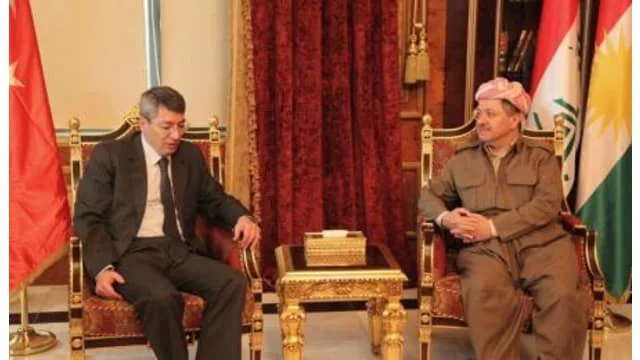 رئيس اقليم كوردستان يستقبل السفير التركي لدى العراق