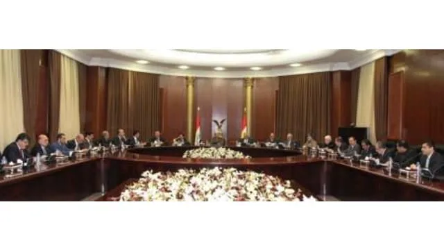 رئيس إقليم كوردستان يجتمع مع رؤساء الكتل الكوردستانية في مجلس النواب والوزراء الكورد في الحكومة الإتحادية
