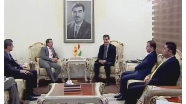المبعوث الخاص للأمين العام "للأمم المتحدة" إلى العراق والحزب الديمقراطي الكردستاني، يناقشان الاوضاع السياسية الراهنة  في العراق