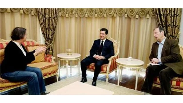مسرور بارزاني مستشار الامن القومي يستقبل ، الكاتب والصحفي صديق الكورد كريس كوجيرا وعائلته.