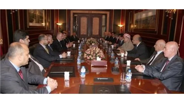President Barzani receives Speaker of Iraqi Parliament and his delegation
