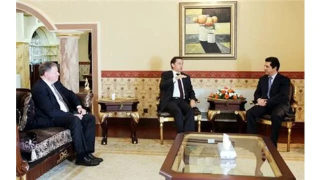 Barzani talks of promoting relations between Kurdistan and France