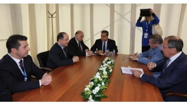 Kurdistan President talks Middle East political developments with Russian Foreign Minister