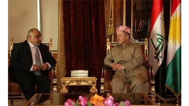 Barzani and Abdul-Mahdi discuss Erbil-Baghdad relations