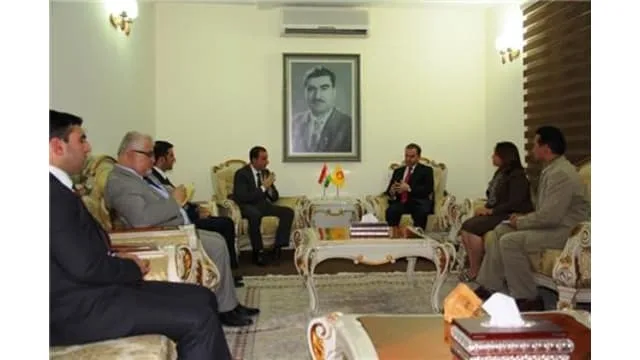 Hawrami and Vicar discuss the political situation in the region and bilateral relations between Kurdistan and Italy