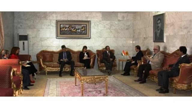 Hawrami receives senior United Nations delegation