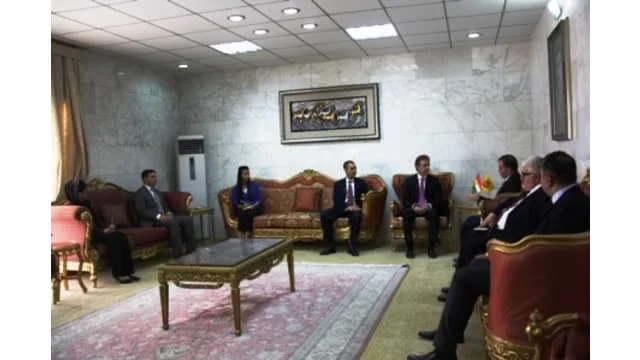 Hawrami and Pennington discuss political situation in Kurdistan and Iraq