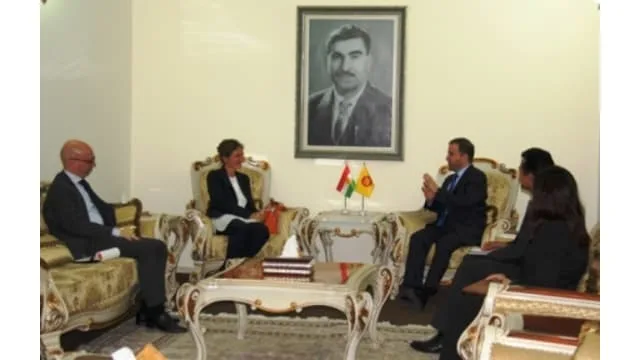 KDP Foreign Relations Office receives Netherlands Ambassador to Iraq & and the Head of Office for UN Assistance Mission in Iraq (UNAMI) Mr Sokol Kondi.