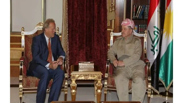 President Barzani meets Special Envoy of British Prime Minister