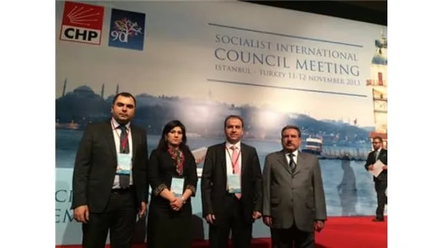 KDP delegation participate at Socialist International conference