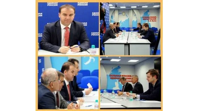 Hawrami in developing ties with Russia Unified Party