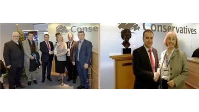 Hawrami meets British Tory dignitary at Conservative HQ in London