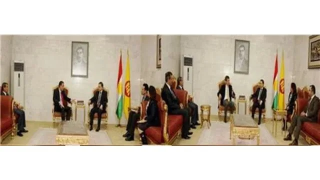Hawrami discusses political situation with Italian consul-general in Kurdistan