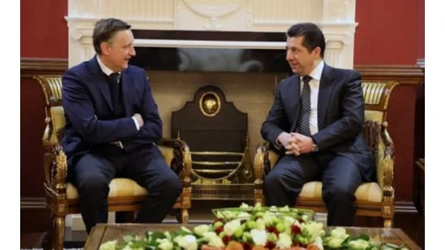 Chancellor of Kurdistan Region Security Council Masrour Barzani met  with German Ambassador to Iraq Cyrill Nunn and discussed developments between Erbil and Baghdad