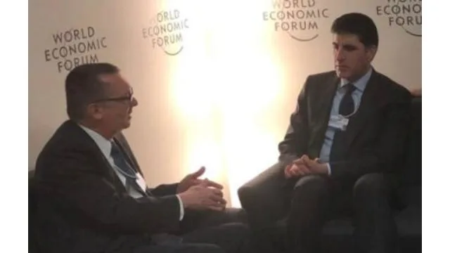 Mr. Nechirvan Barzani, Prime Minister of the Kurdistan Region at the World Economic Forum in Davos, met with Mr. Jeffrey Feltman, Deputy Secretary-General of the United Nations for political affairs.