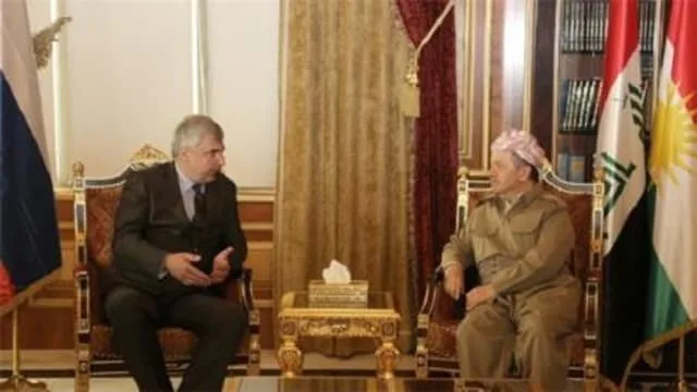 President Barzani and Russia's Ambassador to Iraq Meet
