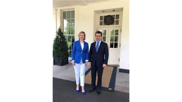 Chancellor of Kurdistan Security Council Masrour Barzani’s meeting with US Deputy National Security Advisor