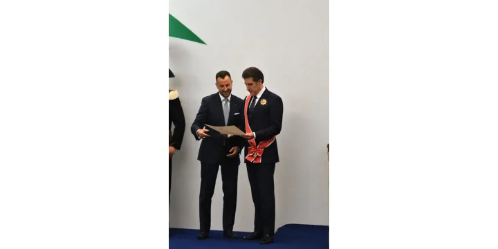 KDP Foreign Relations Office Delegation Attends Ceremony Honouring President Nechirvan Barzani with the Order of the Star of Italy